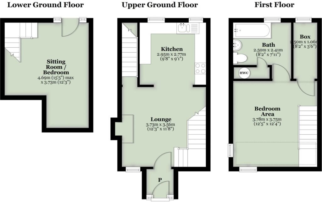 Market Place, Hawes, Yorkshire Dales – floorplan
