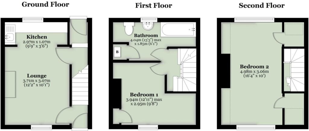 Studley Terrace, Whitby – floorplan